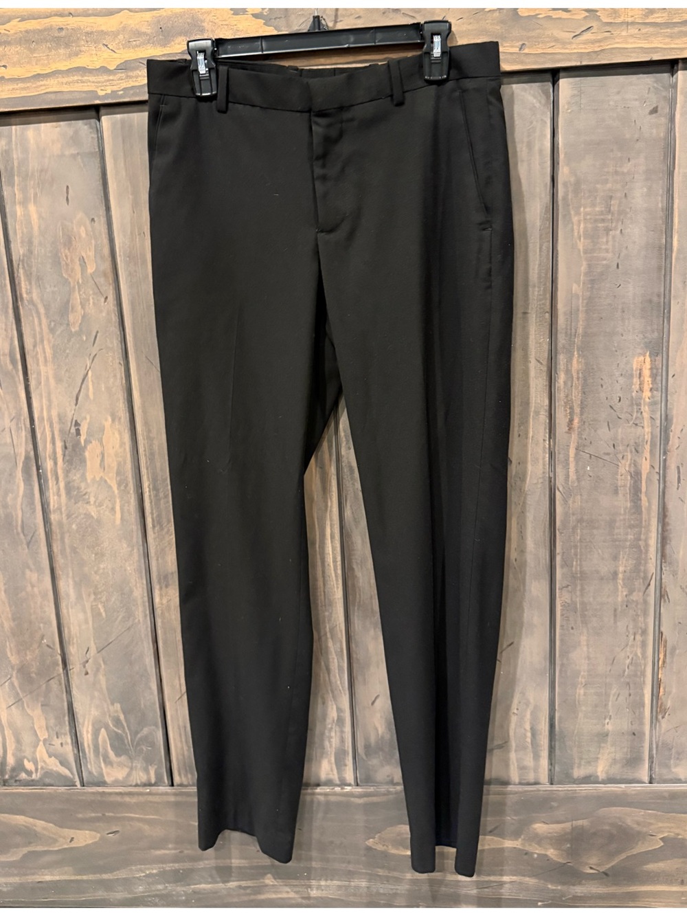 Perry Ellis Classic slim fit Black Dress Pants 31/32